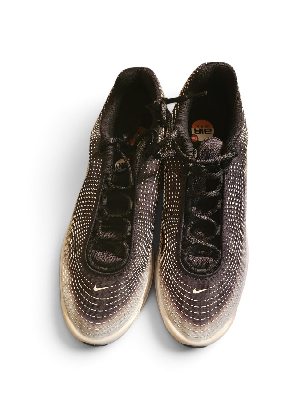 Nike Men’s Black and White Gradient Air Sneakers